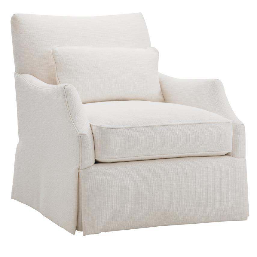 Ivory upholstered chair best sale